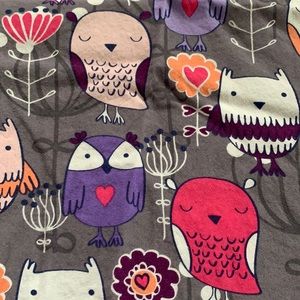 Owl Scrub Top